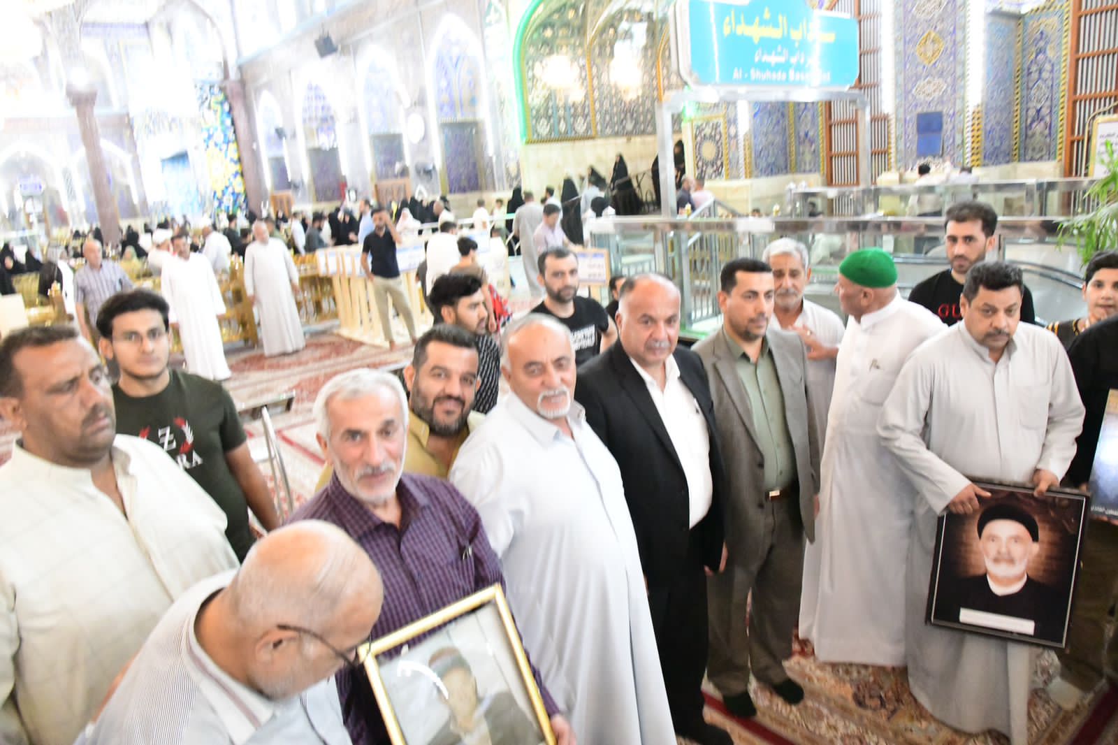 محفل قرآني في العتبة الحسينية لمحلة باب الطاق