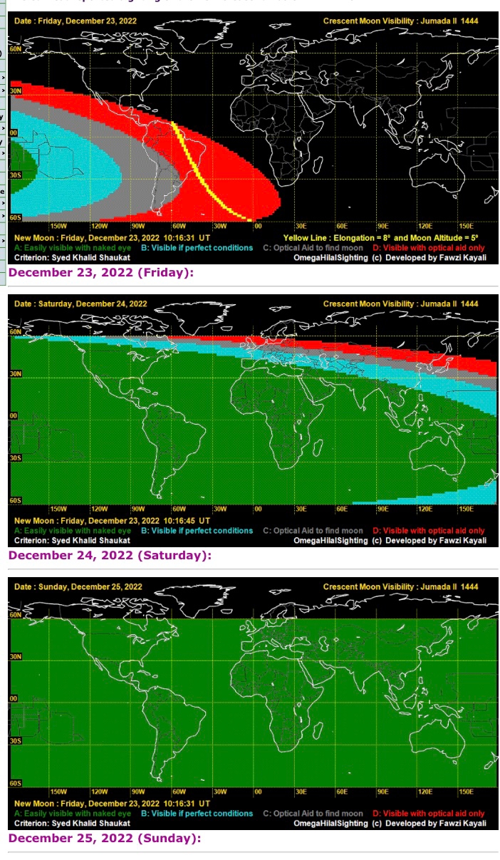 أول شهر جمادي الثاني الأحد ٢٥-١٢-٢٠٢٢ ميلادي